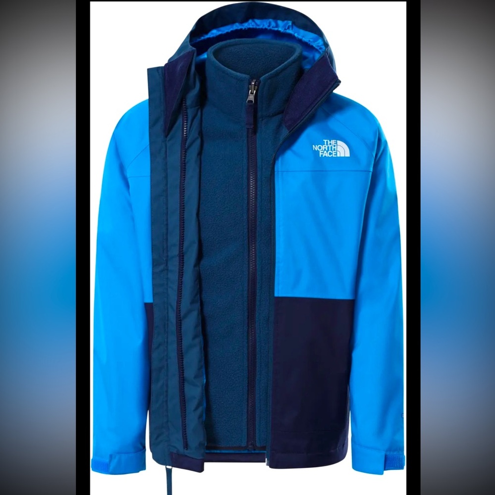 The North Face Vortex Triclimate Full Zip W/Zip Pockets Waterproof Hooded Jacket